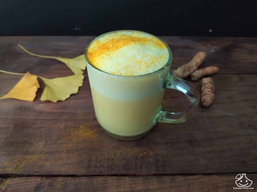 golden latte boisson de curcuma