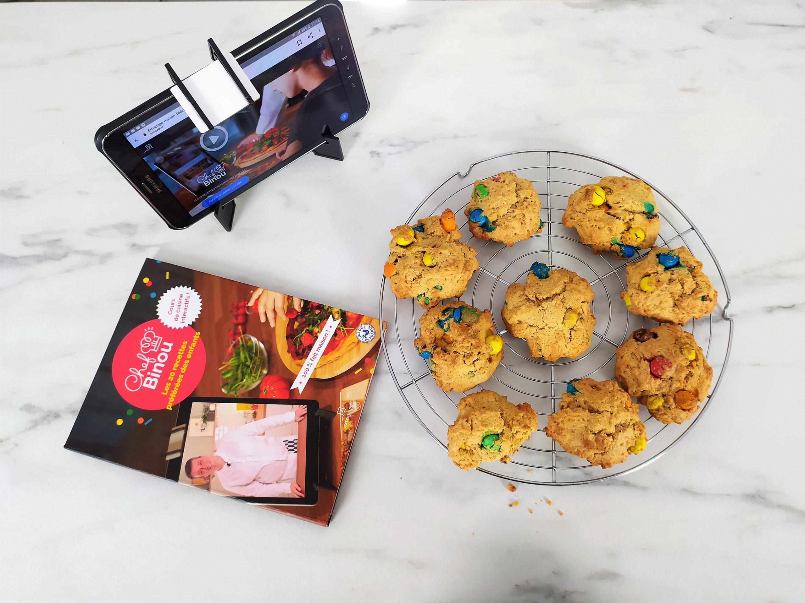 Avis : Chef Binou les 20 recettes préférées des enfants, cours de