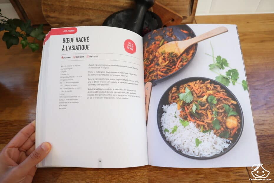 Avis : Mes recettes healthy #2 de Thibault Geoffray - Cuisine Test